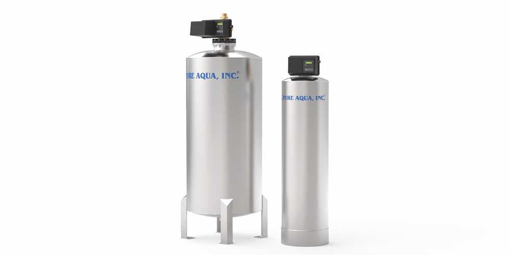 Commercial Stainless Tank Water Media Filter MF-450 with Fleck Valve — image 4