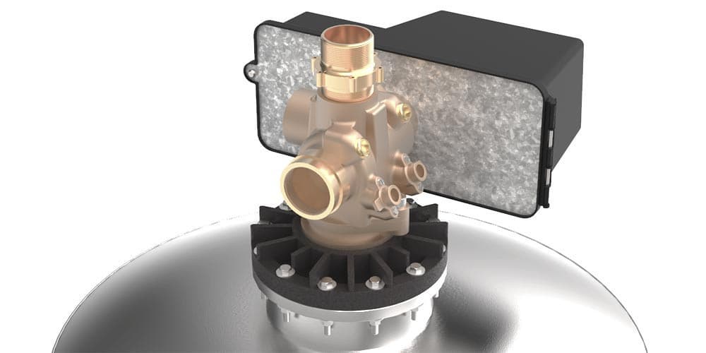 Commercial Stainless Tank Water Media Filter MF-450 with Fleck Valve — image 6