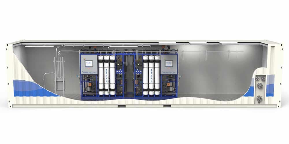 Containerized / Mobile Ultrafiltration Systems CUF