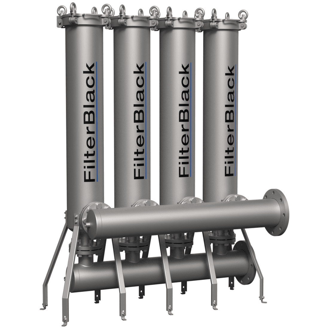 FILTERBLACK FBK-02-4RS — Stainless Steel SS 316 L  housings