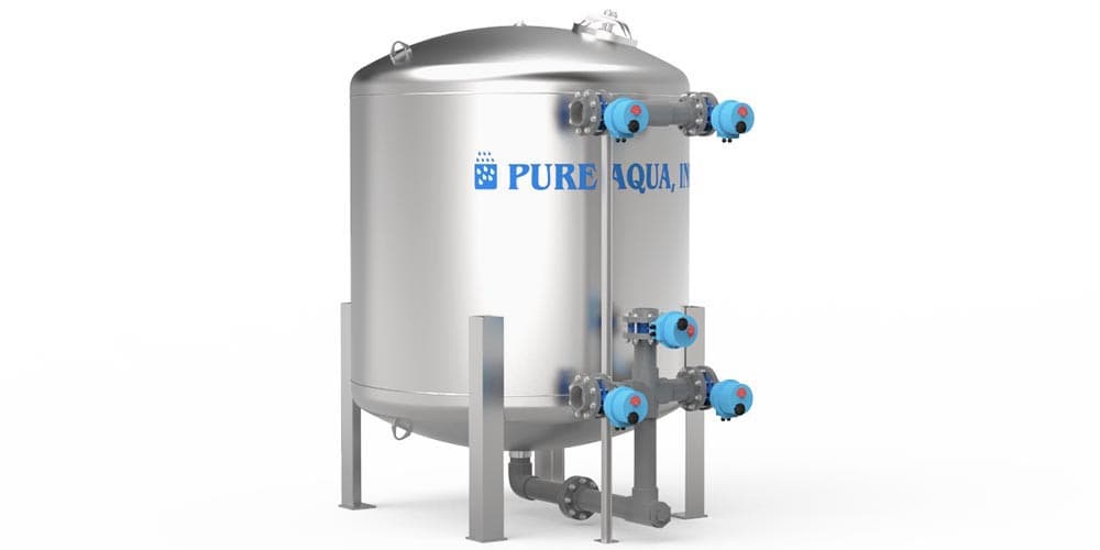 Industrial Stainless Tank Water Media Filter