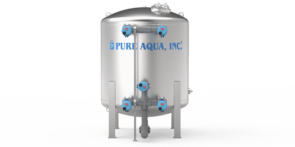 Industrial Stainless Tank Water Media Filter MF-1100 — image 4