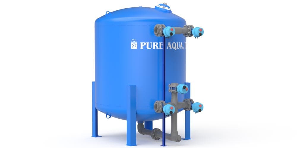 Industrial Steel Tank Water Media Filter MF-1000 — image 2