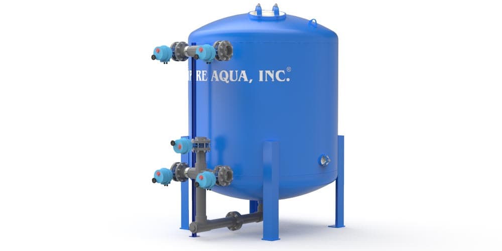 Industrial Steel Tank Water Media Filter MF-1000 — image 3