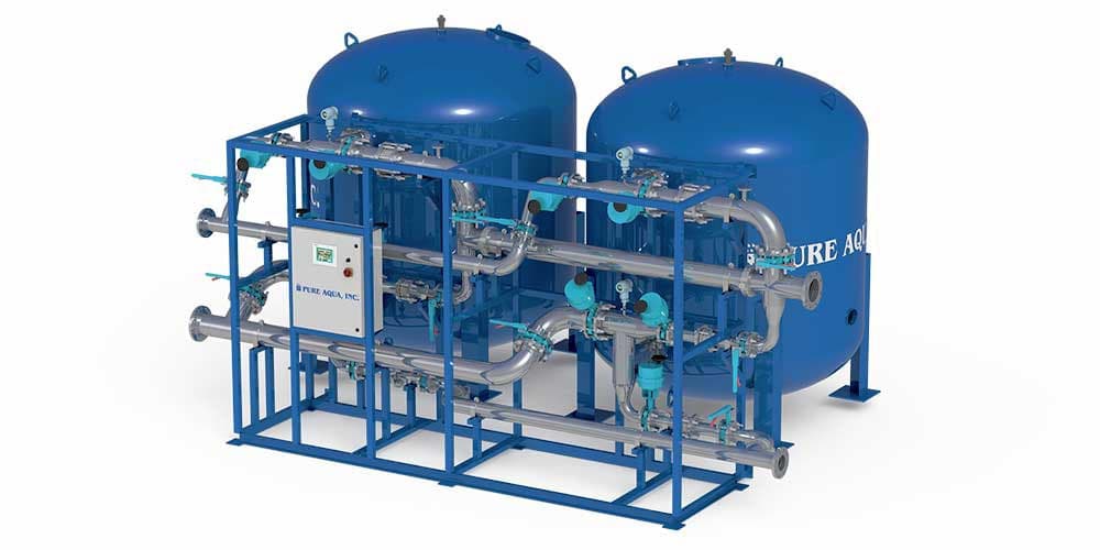 Industrial Steel Tank Water Media Filter MF-1000 — image 5