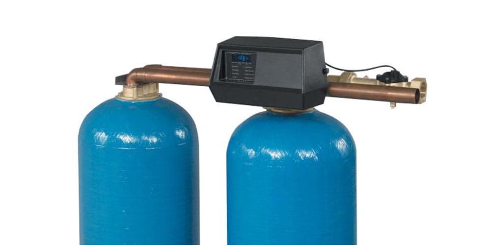 Twin Tank Water Softener SF-900F with Fleck Valve — image 2